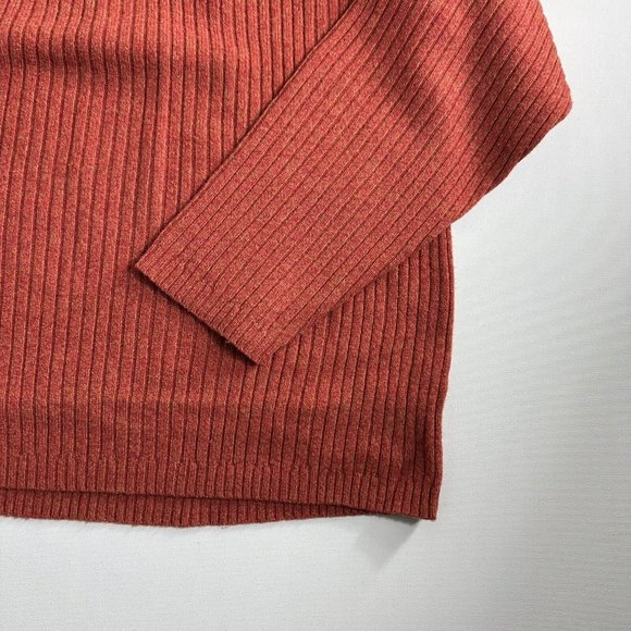 Brooks Brothers Sweater 100% LambsWool Crewneck Pullover Long Sleeve Ribbed Knit - Picture 3 of 8